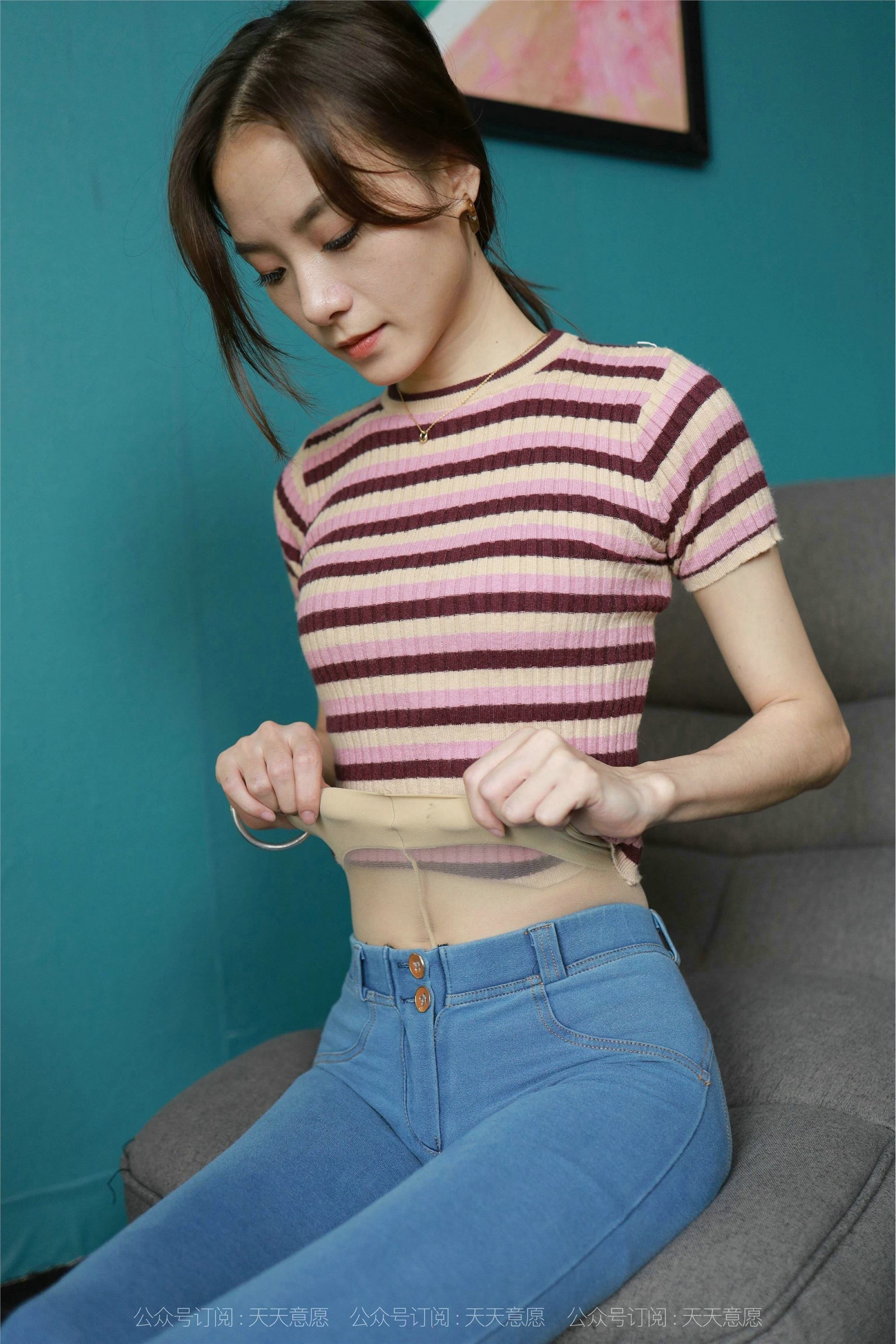 IESS异思趣向  2021.09.01 丝享家906：小六《牛仔裤里丝》